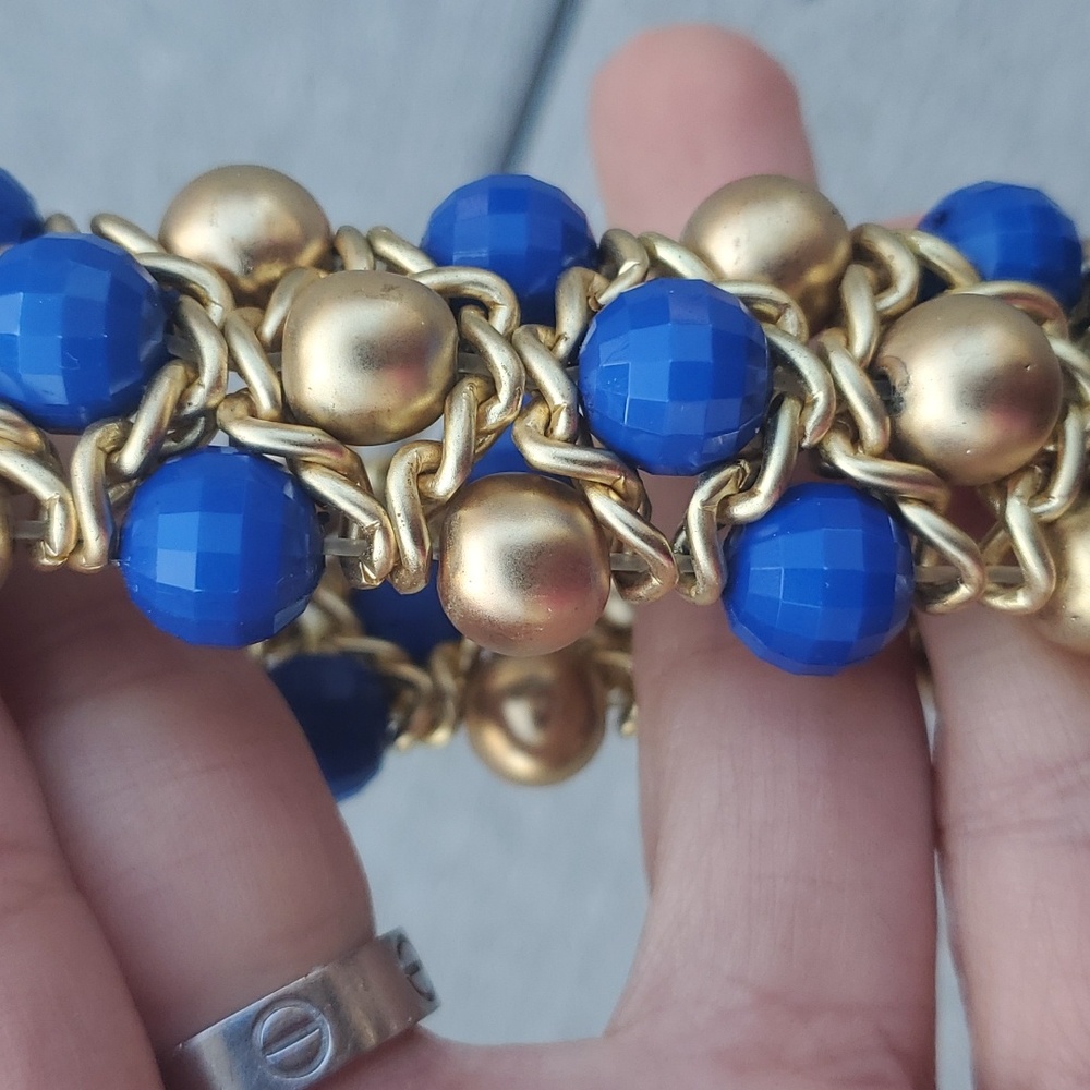 Set Beaded Stretch Statement Bracelets - image 4